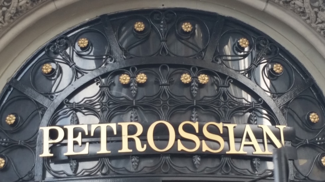Petrossian New York City: Perfect Spot to Sip Sparkling Wine